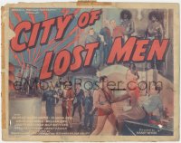 5k0816 LOST CITY TC R1942 feature version of cool jungle sci-fi serial, re-titled City of Lost Men!