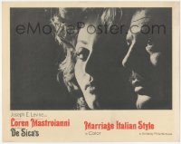 5k1243 MARRIAGE ITALIAN STYLE LC 1965 Matrimonio all'Italiana, Sophia Loren, Marcello Mastroianni!