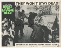 5k1282 NIGHT OF THE LIVING DEAD LC #3 1968 George Romero zombie classic, Washington reporters!
