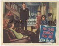 5k1286 NO SAD SONGS FOR ME LC #4 1950 Margaret Sullavan only has ten months to live, Natalie Wood!