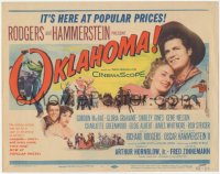 5k0832 OKLAHOMA TC 1956 Rodgers & Hammerstein classic musical, 20th Century-Fox release!