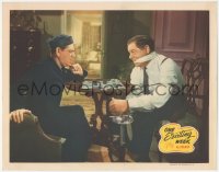 5k1298 ONE EXCITING WEEK LC 1946 great image of Shemp Howard playing chess with prisoner Al Pearce!
