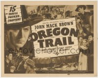5k0835 OREGON TRAIL whole serial TC 1939 Johnny Mack Brown cowboy western serial!