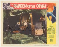 5k1322 PHANTOM OF THE OPERA LC #5 1962 great image of disfigured Herbert Lom at his pipe organ!