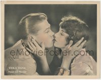 5k1327 PLEASE GET MARRIED LC 1919 romantic close up of Viola Dana about to kiss Antrim Short, rare!