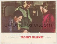 5k1329 POINT BLANK LC #2 1967 Lee Marvin, John Vernon & Sharon Acker divide a fortune in loot!