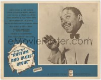 5k1355 RHYTHM & BLUES REVUE LC 1955 great c/u of legendary African American musician Count Basie!