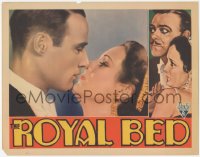 5k1380 ROYAL BED LC 1931 best romantic close up of pretty Mary Astor & Anthony Bushell, rare!