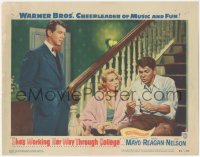 5k1409 SHE'S WORKING HER WAY THROUGH COLLEGE LC #6 1952 Ronald Reagan, Virginia Mayo & Gene Nelson!