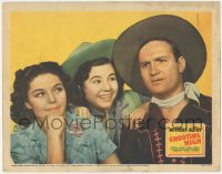 5k1410 SHOOTING HIGH LC 1940 close up of Jane Withers between cowboy Gene Autry & Marjorie Weaver!