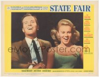 5k1450 STATE FAIR LC #6 1962 c/u of Pat Boone & Ann-Margret laughing, Rodgers & Hammerstein musical!