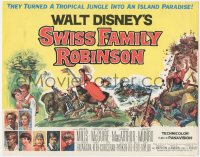 5k0859 SWISS FAMILY ROBINSON TC 1960 John Mills, James MacArthur, Janet Munro, Disney classic!