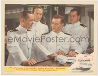 5k1485 THEY WERE EXPENDABLE LC #3 1945 John Wayne & Montgomery want to fight & not send messages!