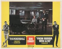 5k1493 THUNDERBALL/FROM RUSSIA WITH LOVE LC #6 1968 Lotte Lenya & Vladek Sheybal get their orders!