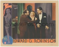 5k1514 TWO SECONDS LC 1932 Edward G. Robinson protecting Vivienne Osborne from Naish, ultra rare!