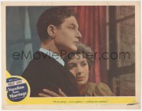 5k1522 VACATION FROM MARRIAGE LC #8 1945 Robert Donat & Deborah Kerr are young & together in WWII!