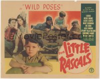 5k1566 WILD POSES LC R1952 Our Gang, Spanky, Buckwheat, Little Rascals, cute montage!