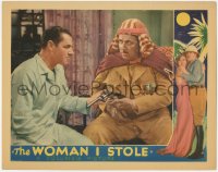 5k1575 WOMAN I STOLE LC 1933 close up of Jack Holt taking gun from Noah Beery Sr.!