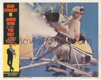 5k1588 YOU ONLY LIVE TWICE LC #3 1967 best close of Sean Connery as James Bond in gyrocopter!