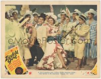 5k1591 ZIEGFELD GIRL LC 1941 great c/u of Judy Garland in the Calypso Jive musical number!