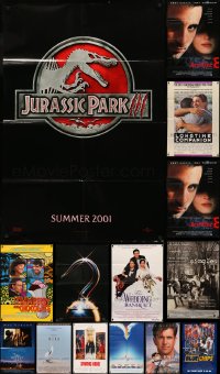 5m0790 LOT OF 20 FOLDED ONE-SHEETS 1990s great images from a variety of different movies!