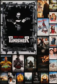 5m0159 LOT OF 27 UNFOLDED MOSTLY DOUBLE-SIDED 27X40 ONE-SHEETS 2000s-2010s cool movie images!