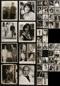 5m0253 LOT OF 47 8X10 STILLS 1950s-1990s great portraits of leading & supporting actors!