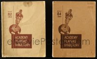 5m1013 LOT OF 2 1959 ACADEMY PLAYERS DIRECTORY SOFTCOVER BOOKS 1959 filled with lots of information!