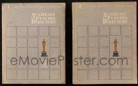 5m1019 LOT OF 2 1969 ACADEMY PLAYERS DIRECTORY SOFTCOVER BOOKS 1969 filled with lots of information!