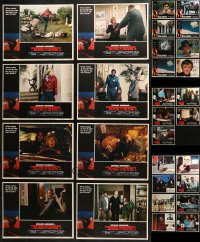 5m0678 LOT OF 29 LOBBY CARDS 1970s-1980s mostly complete sets from a variety of different movies!