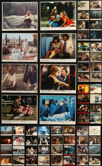 5m0210 LOT OF 88 MINI LOBBY CARDS 1970s-1980s great scenes from a variety of different movies!
