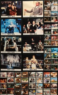 5m0216 LOT OF 81 MINI LOBBY CARDS 1970s-1980s great scenes from a variety of different movies!