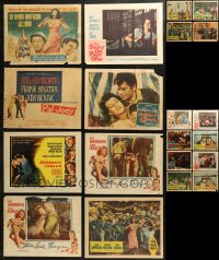 5m0686 LOT OF 20 LOBBY CARDS FROM RITA HAYWORTH MOVIES 1940s-1960s great movie scenes!