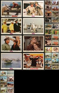 5m0661 LOT OF 54 WALT DISNEY LIVE ACTION LOBBY CARDS 1960s-1970s incomplete sets!