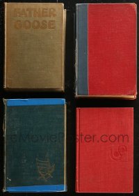 5m0986 LOT OF 4 DIRECTOR BIOGRAPHY HARDCOVER BOOKS 1934 - 1965 Cecil B. DeMille, Huston & more!