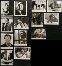 5m0332 LOT OF 13 CLINT EASTWOOD 8X10 STILLS 1970s-1980s great scenes from his movies!