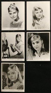 5m0373 LOT OF 5 CAROL LYNLEY 8X10 STILLS 1950s great portraits of the pretty actress!