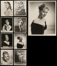 5m0352 LOT OF 9 BEK NELSON 8X10 STILLS 1950s great portraits of the pretty actress!