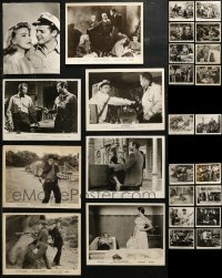 5m0284 LOT OF 26 AUDIE MURPHY 8X10 STILLS 1950s-1960s great scenes from his movies!