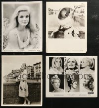 5m0376 LOT OF 4 YVETTE MIMIEUX 8X10 STILLS 1960s great portraits from her movies!