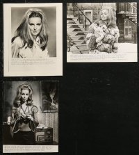 5m0385 LOT OF 3 SAMANTHA JONES 8X10 STILLS 1967 great portraits from her movies!