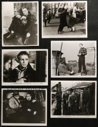 5m0438 LOT OF 6 ON THE WATERFRONT REPRO PHOTOS & TV STILLS 1970s great images of Marlon Brando!