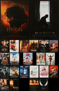5m0083 LOT OF 25 FORMERLY FOLDED 15X21 FRENCH POSTERS 1980s-2010s a variety of cool movie images!