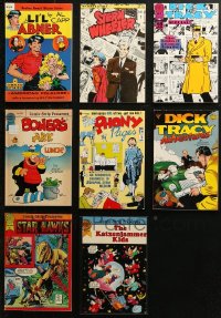 5m0473 LOT OF 8 COMIC BOOKS AND GRAPHIC NOVELS 1980s Li'l Abner, Dick Tracy & more!