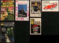 5m0493 LOT OF 3 DC HORROR/SCI-FI COMIC BOOKS 1960s-1970s From Beyond the Unknown, Secret Love!