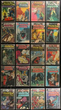 5m0444 LOT OF 20 PHANTOM STRANGER COMIC BOOKS 1960s-1970s the DC Comics supernatural superhero!