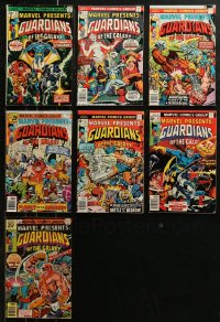 5m0475 LOT OF 7 GUARDIANS OF THE GALAXY COMIC BOOKS 1970s the Marvel Comics superheroes!
