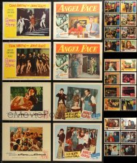 5m0677 LOT OF 30 LOBBY CARDS 1950s-1960s incomplete sets from a variety of different movies!