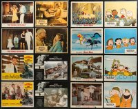 5m0687 LOT OF 20 LOBBY CARDS 1960s-1990s incomplete sets from a variety of different movies!