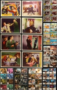 5m0633 LOT OF 96 SPANISH LANGUAGE LOBBY CARDS 1960s-1970s complete sets from a variety of movies!